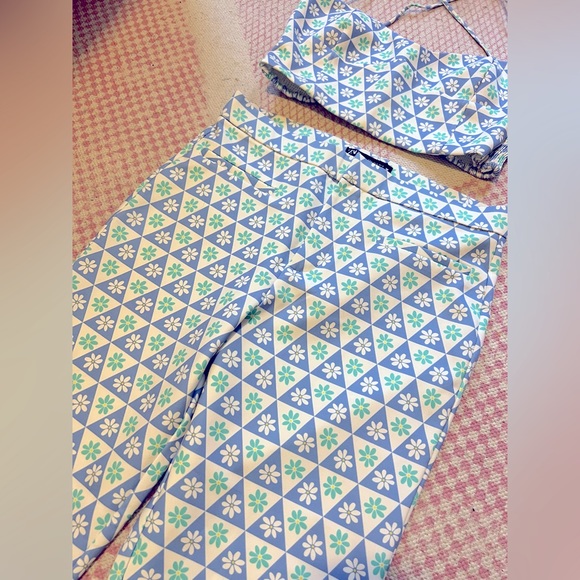 Zara Floral Two Piece Size Large - Picture 4 of 8